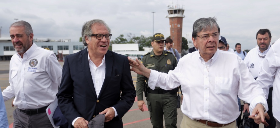 Llegaron a Cúcuta el Canciller, el Secretario General de la OEA, el Director para las Américas de HRW y el equipo técnico para realizar trabajo de campo en la frontera