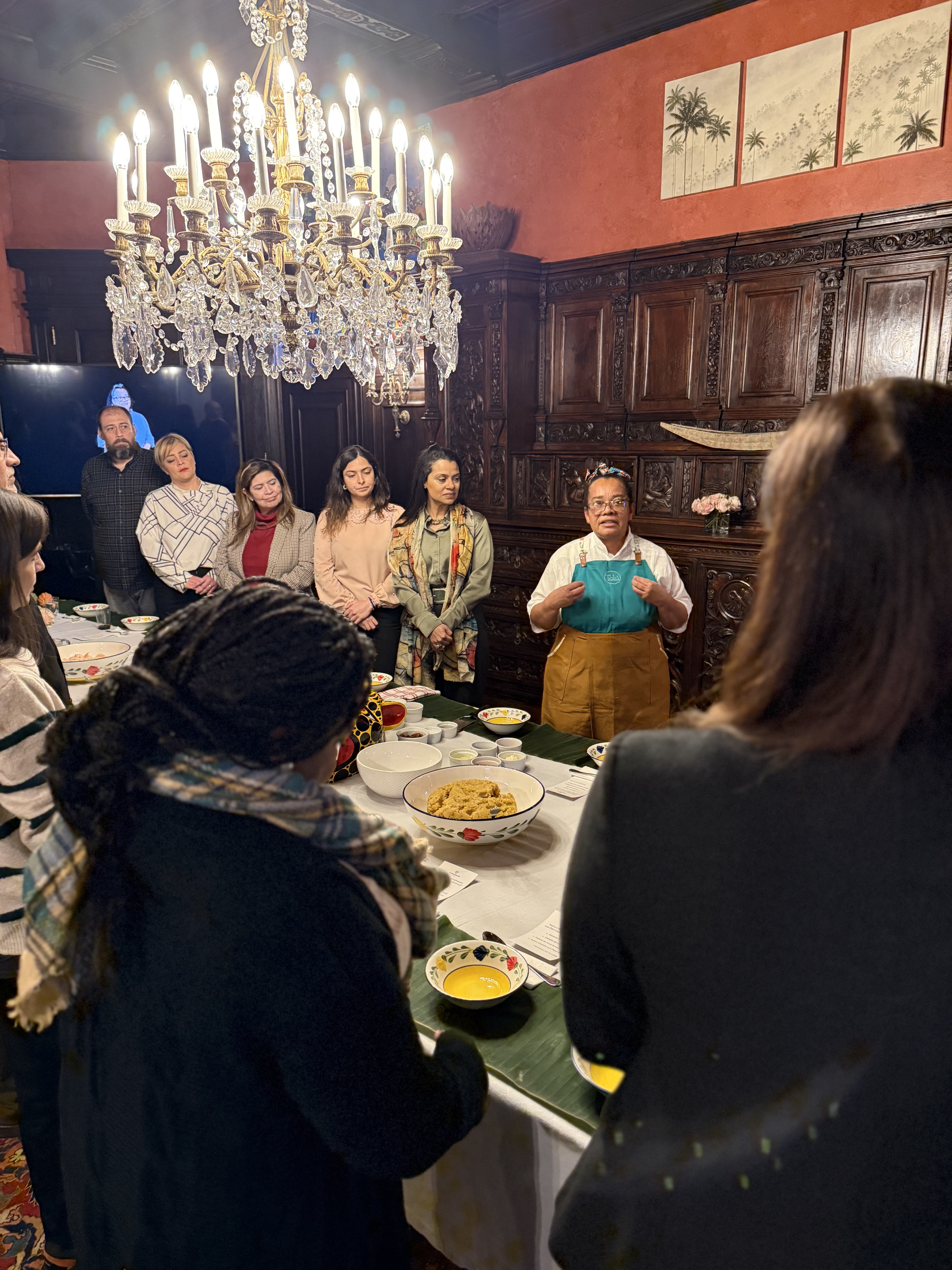 Chef colombiana Luz Dary Cogollo, conocida como Mama Luz, lideró una serie de muestras gastronómicas en Estados Unidos