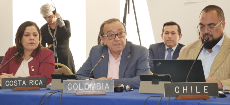El Consejo Permanente de la OEA acogió “Declaración sobre acontecimientos en el Perú" propuesta por Colombia