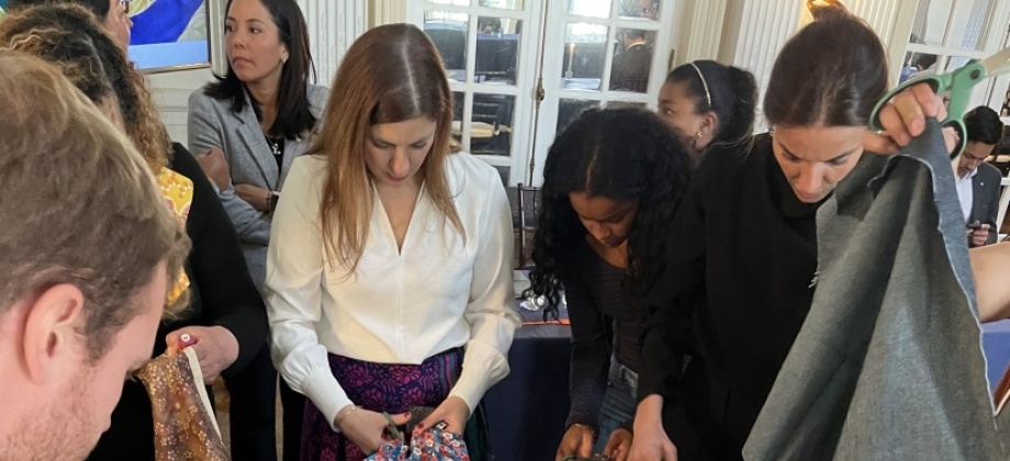 Taller de Tejido para la Resiliencia con las Tejedoras de Mampujan fue organizado por Misión de Colombia ante la OEA