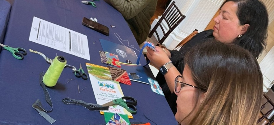 Taller de Tejido para la Resiliencia con las Tejedoras de Mampujan fue organizado por Misión de Colombia ante la OEA