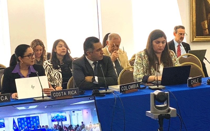 Colombia participó activamente en la 43° Reunión del Comité de Expertos del MESICIC OEA, presentando la Línea Nacional Anticorrupción 157