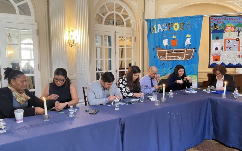Taller de Tejido para la Resiliencia con las Tejedoras de Mampujan fue organizado por Misión de Colombia ante la OEA