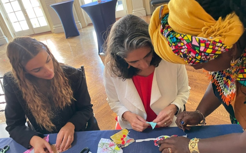 Taller de Tejido para la Resiliencia con las Tejedoras de Mampujan fue organizado por Misión de Colombia ante la OEA