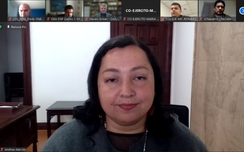 Colombia y la Organización de Estados Americanos realizan capacitación sobre Seguridad Física y Gestión de Arsenales