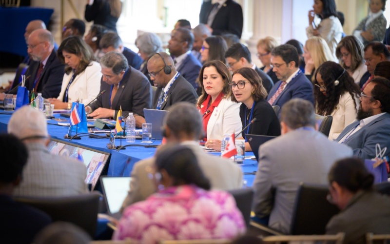 "La OEA ha marcado un hito histórico al elegir por primera vez a una mujer para ocupar la Secretaría General Adjunta", aseguró la Canciller Laura Sarabia