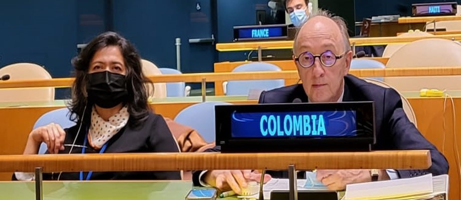 COLOMBIA INICIA SU PARTICIPACIÓN EN LA DISCUSIÓN DEL INFORME DEL SECRETARIO GENERAL TITULADO “NUESTRA AGENDA COMÚN” COLOMBIA INICIA SU PARTICIPACIÓN EN LA DISCUSIÓN DEL INFORME DEL SECRETARIO GENERAL TITULADO “NUESTRA AGENDA COMÚN”