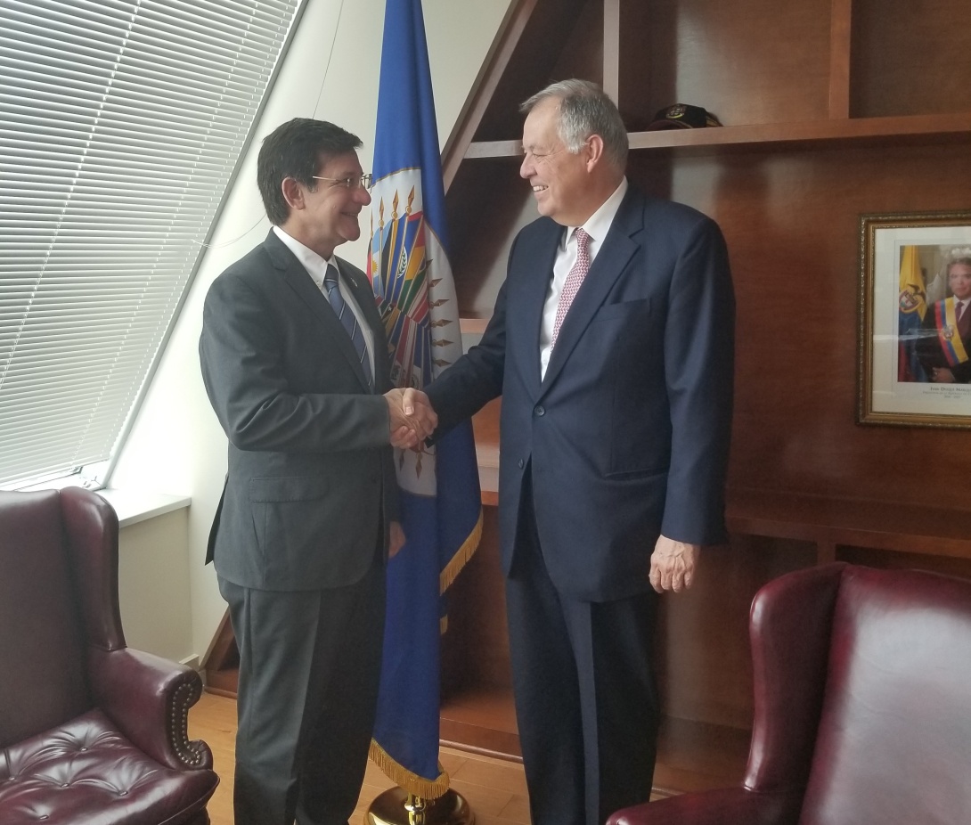 Embajador de Colombia ante OEA, Alejandro Ordoñez Maldonado, se reunió con Secretario de Estado de Puerto Rico, Luís Rivera Marín Embajador de Colombia ante OEA se reunió con Secretario de Estado de Puerto Rico