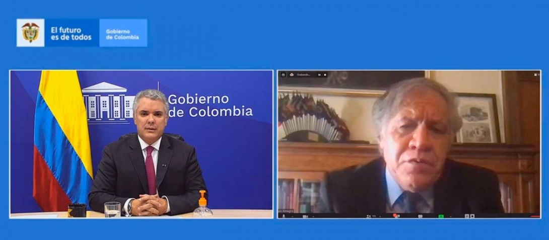 Secretario de la OEA reconoce esfuerzos de Colombia y respalda protección a migrantes venezolanos Secretario de la OEA reconoce esfuerzos de Colombia y respalda protección a migrantes