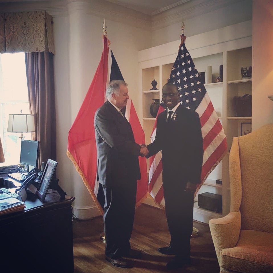 Embajador de Colombia ante la OEA sostuvo un encuentro con el Embajador de Trinidad y Tobago en la Organización de Estados Americanos Embajador de Colombia ante la OEA sostuvo un encuentro con el Embajador de Trinidad y Tobago